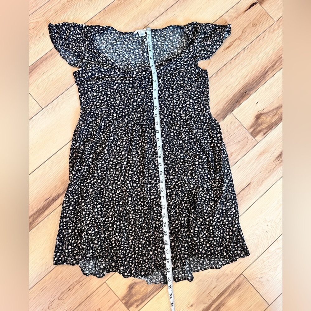 American Eagle Outfitters Black and White Tiered Ruffled Sundress - Picture 8 of 8